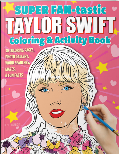 Taylor Swift Coloring & Activity Book