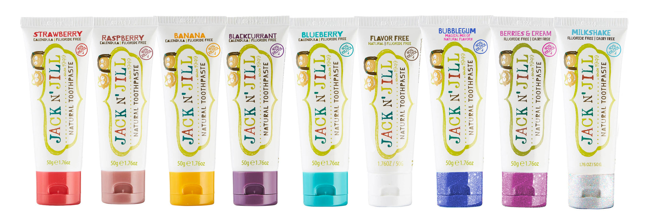 Jack N' Jill Natural Certified Kids Toothpaste Banana