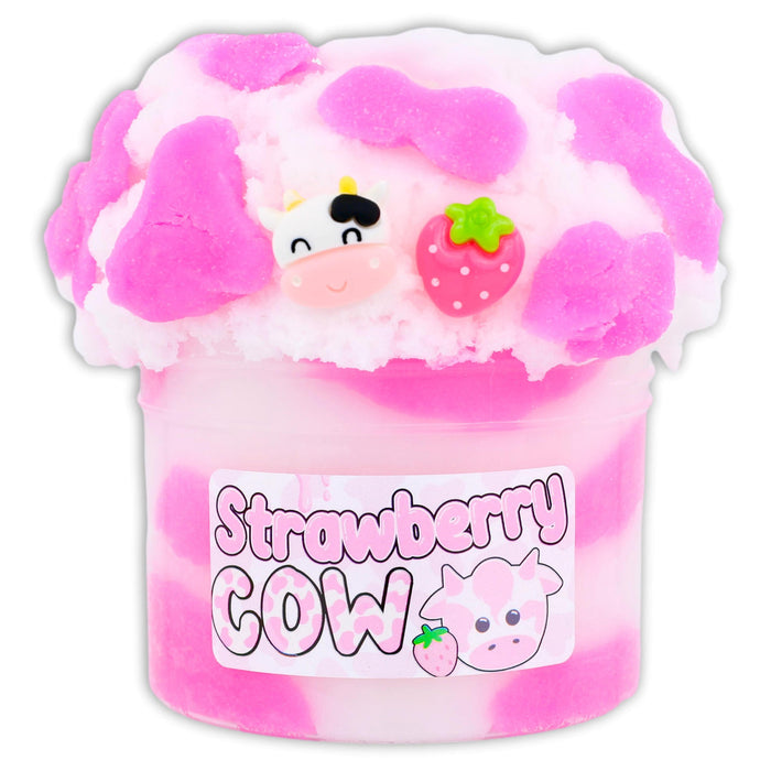 Strawberry Cow Dope Slime