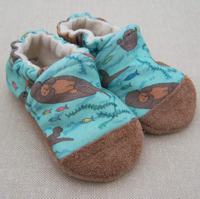 Sea Otter Organic Cotton Slippers