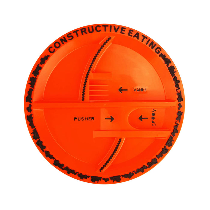 Constructive Eating Construction Plate