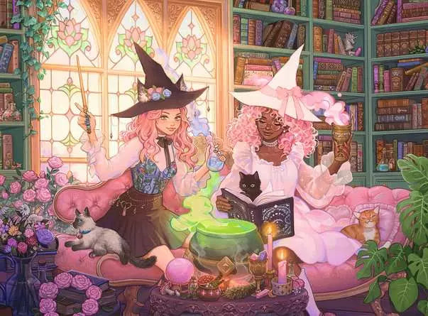 Enchanting Library 200pc Puzzle