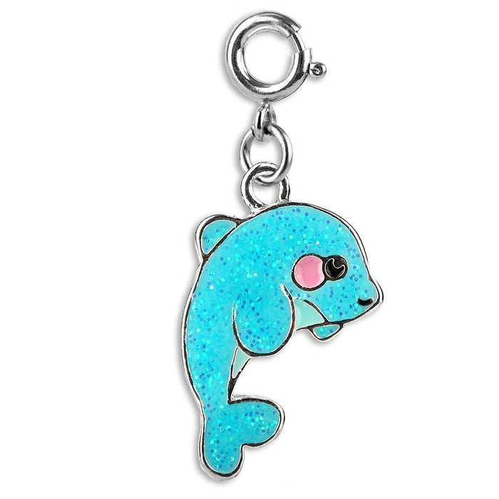 Charm It! Glitter Dolphin Charm xx