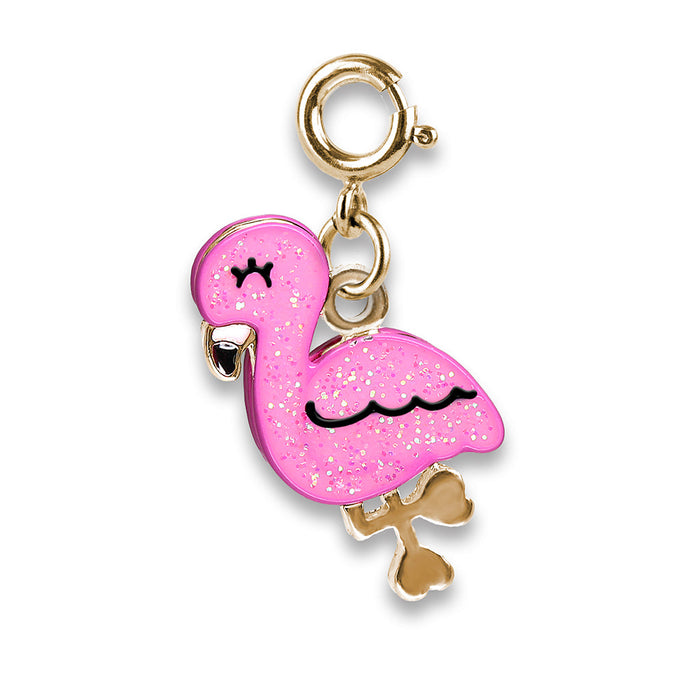 Charm It! Glitter Flamingo Charm