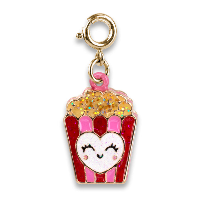 Charm It! Gold Glitter Popcorn Charm