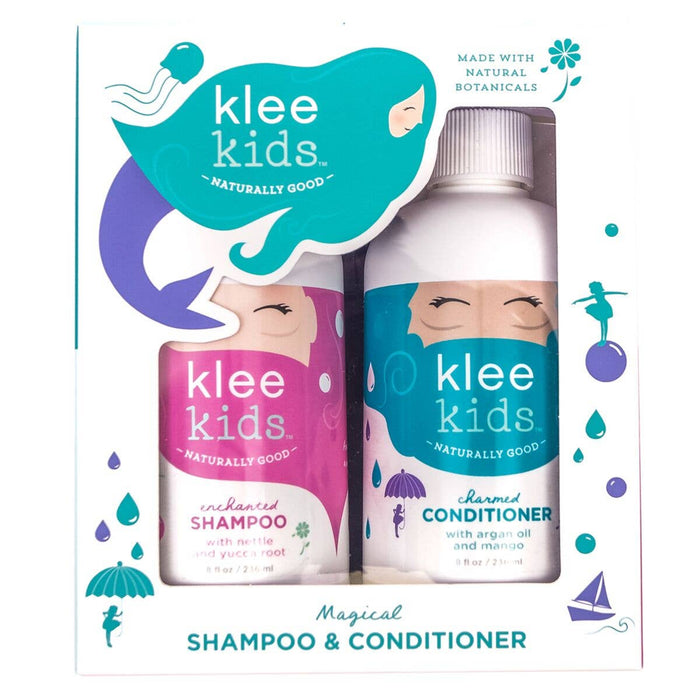 Klee Kids Enchanted Shampoo and Charmed Conditioner Set