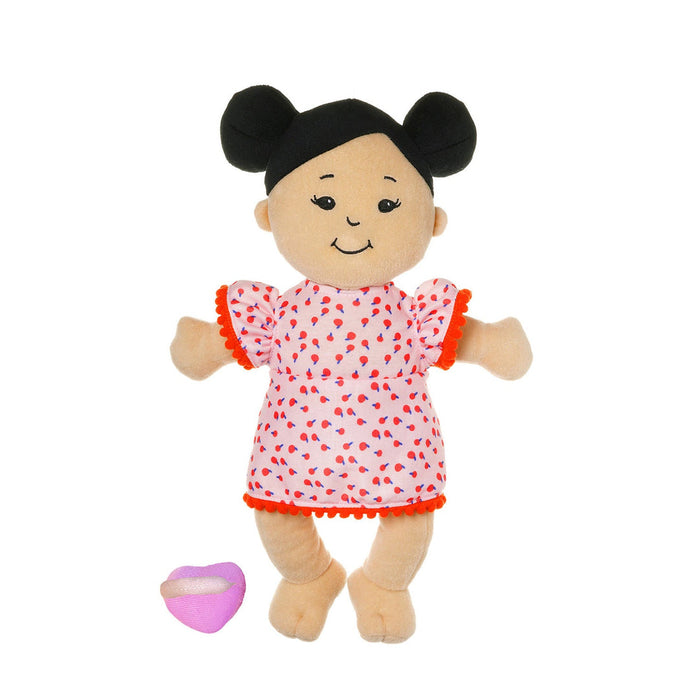 Wee Baby Stella Doll Light Beige with Black Buns