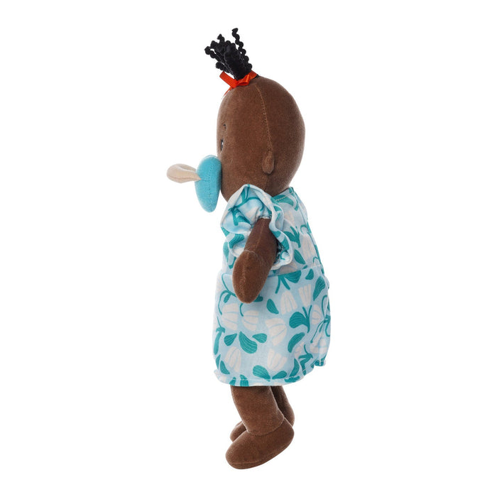 Wee Baby Stella Doll Brown with Black Wavy Hair