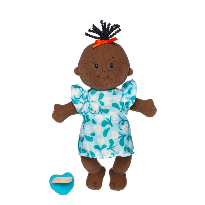 Wee Baby Stella Doll Brown with Black Wavy Hair