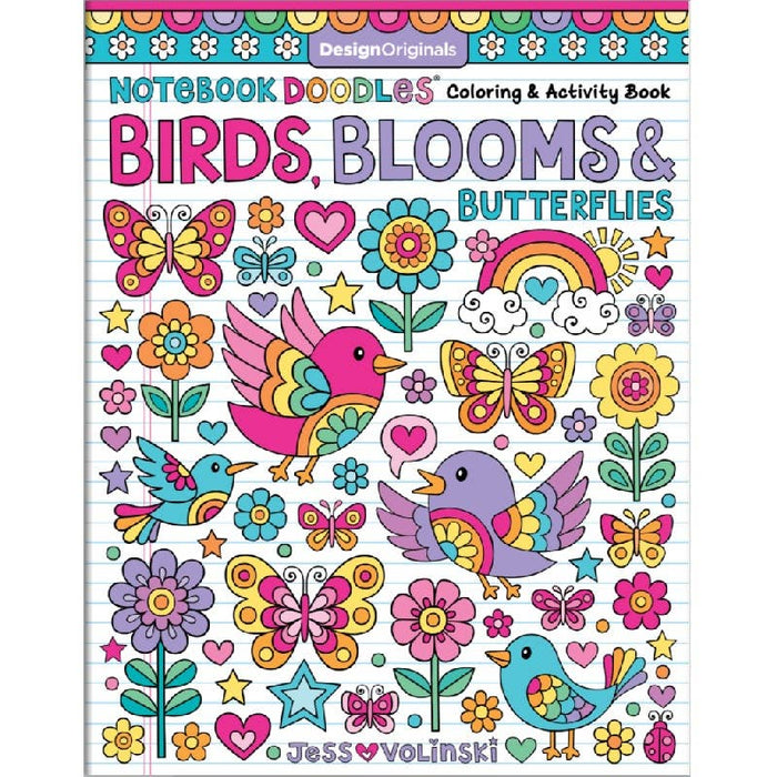 Coloring Book - Birds & Blooms