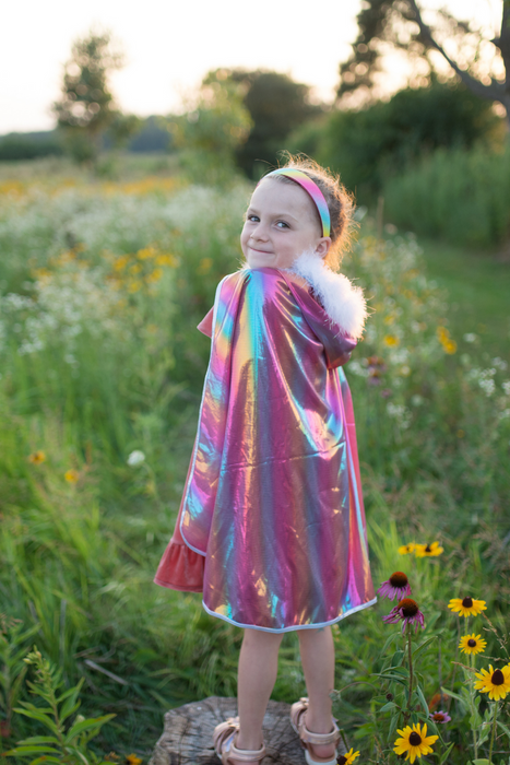 Rainbow Princess Cape Size: 4/6