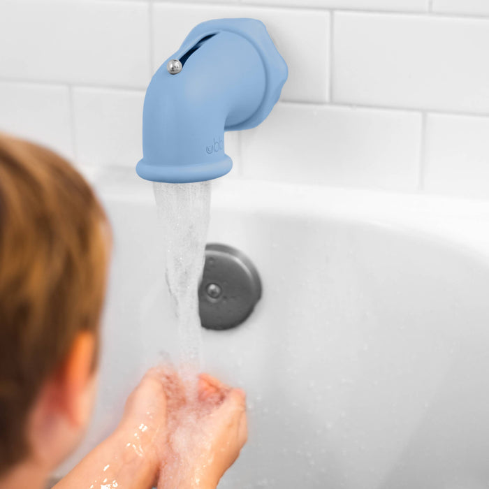 Cloudy Blue Bathtub Spout Guard