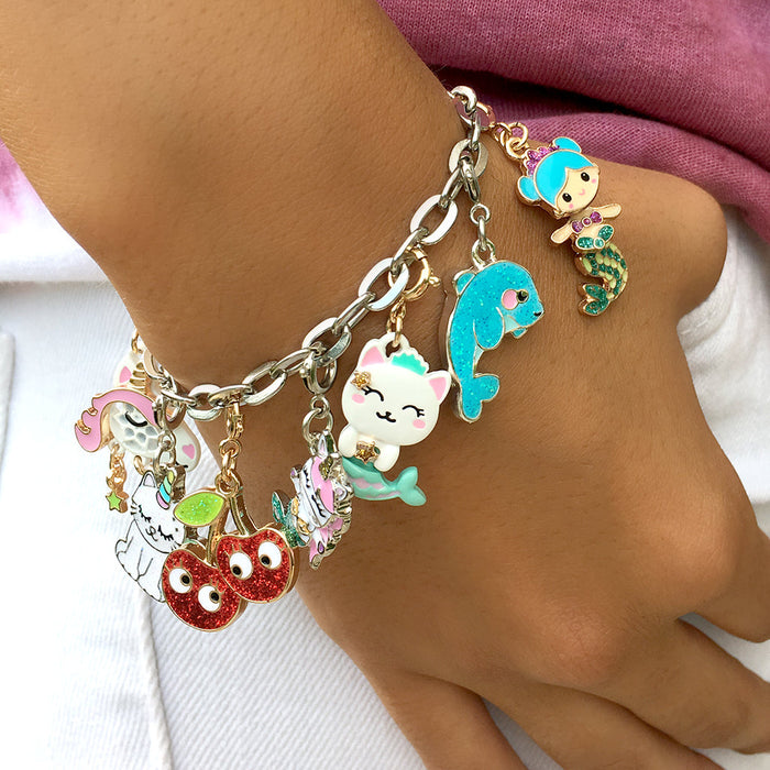 Charm It! Glitter Dolphin Charm xx