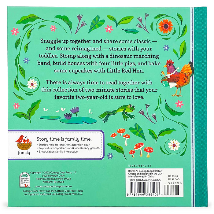 2-Minute Stories for 2-Year-Olds  Story Book