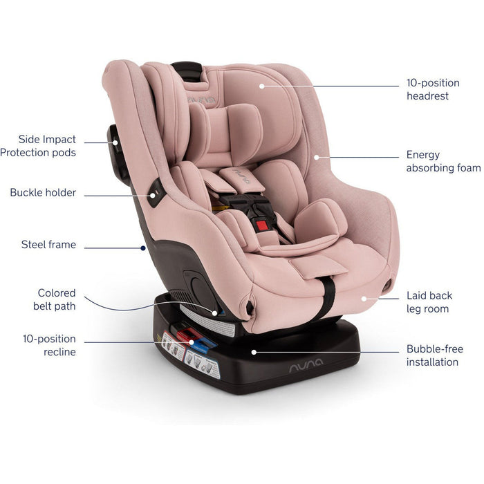 Nuna Rava Fire Retardant-Free Convertible Car Seat