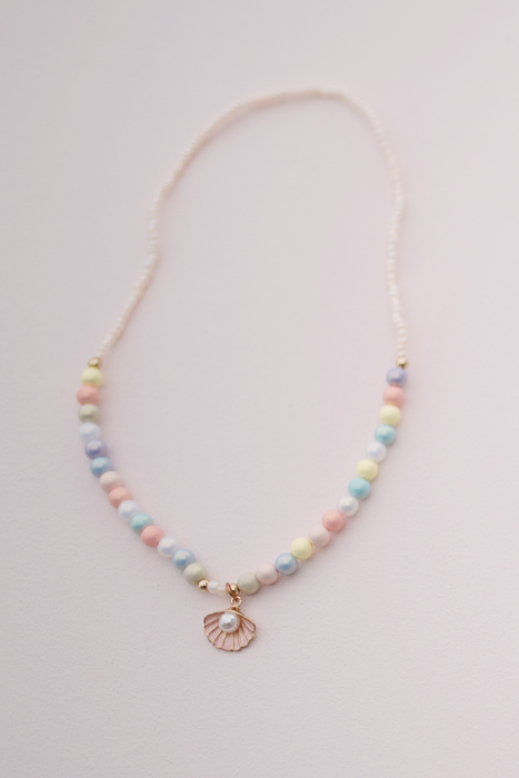 Boutique Pastel Shell Necklace