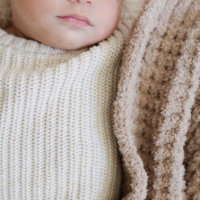 Waffle Knit Mini Blankets