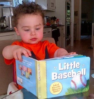 Little Baseball Toddler Board Book