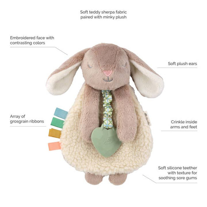 Itzy Lovey Taupe Bunny