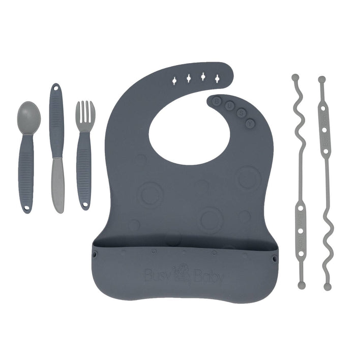 Busy Baby Bungee Big & Utensil Set