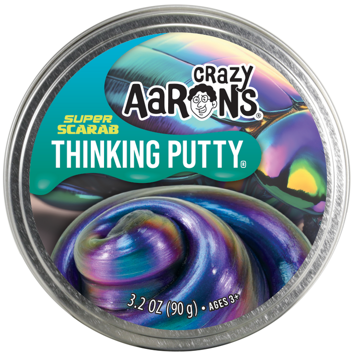 Crazy Aaron's Super Scarab Thinking Putty 4"