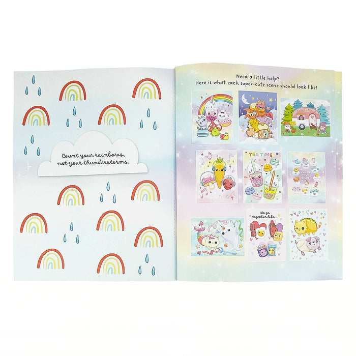 Too Cute! Sticker by Number Activity Book