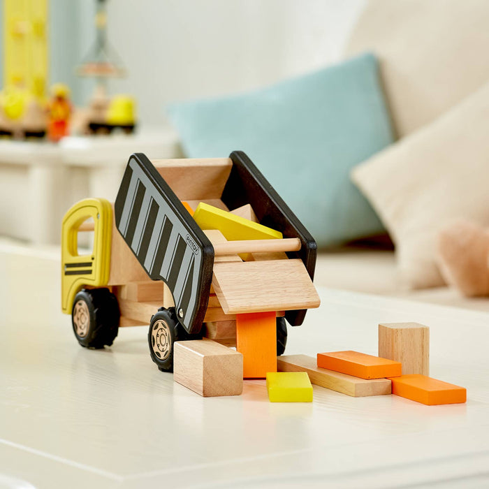 Pintoy Wooden Dumper Truck