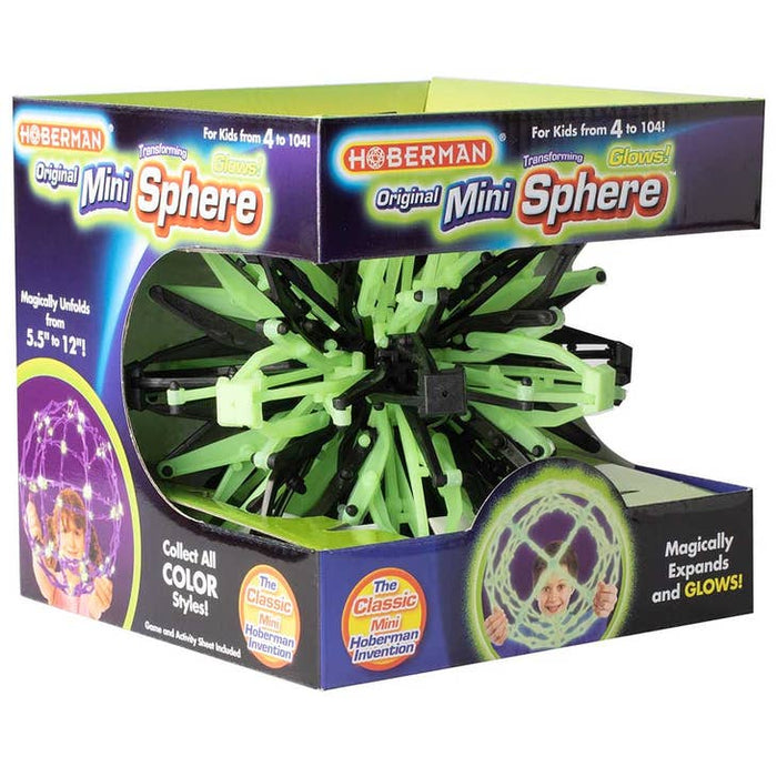 Hoberman Mini Sphere- Firefly Glow