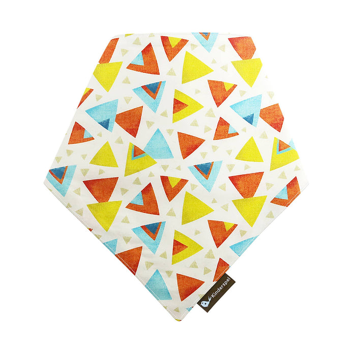 Adjustable Bandana Scarf Bib with Organic Cotton Lining