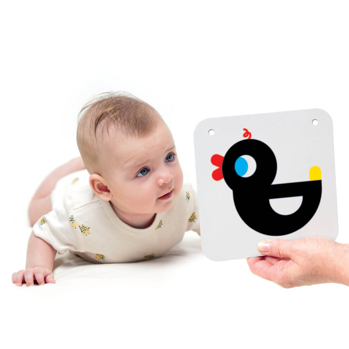 High Contrast Baby Cards 0m+ 3m+ for babies and newborns