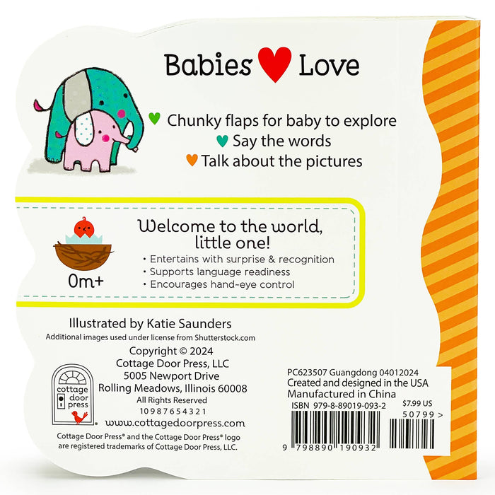 Babies Love Feelings Lift-a-Flap Board Book