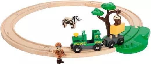 BRIO World Safari Railway Set