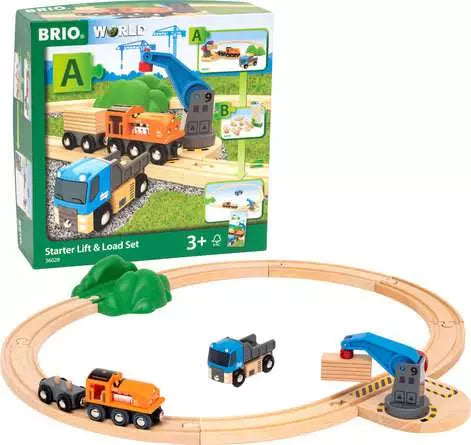 BRIO World Starter Lift & Load Set