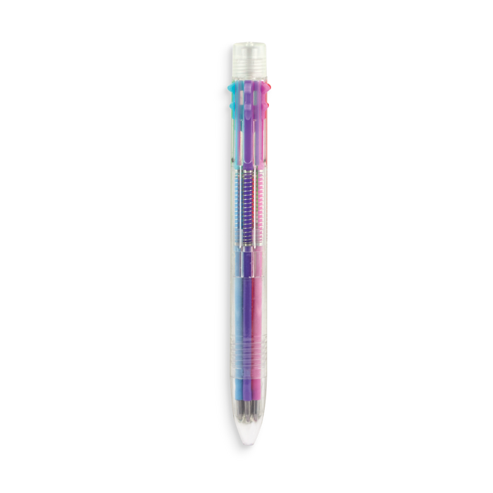 Six Click Colored Gel Pen - Classic