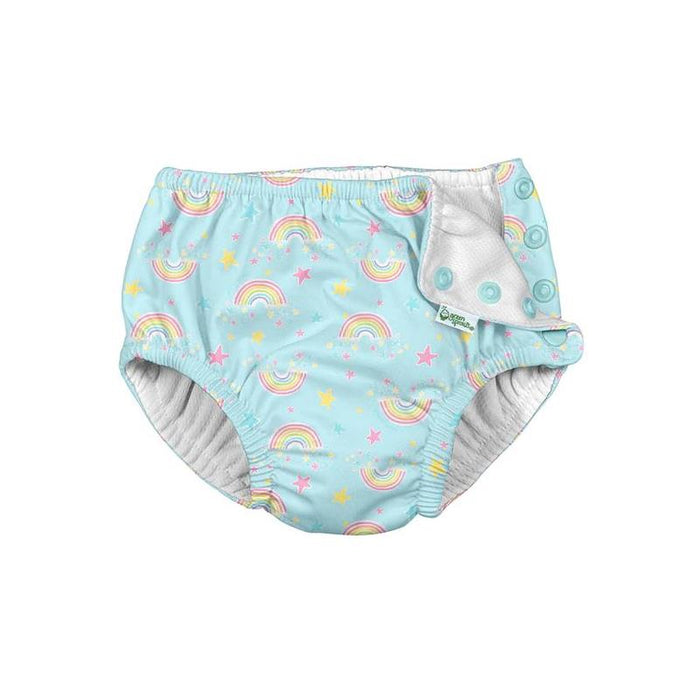 i play Reusable Swimsuit Diaper, Rainbow