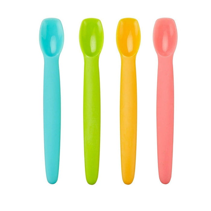 EZ Scoop Silicone Baby Feeding Spoon with Carrying Case