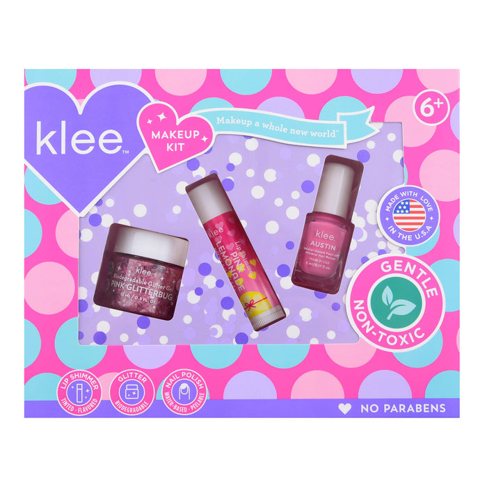 Pink Sugar Swirls - Sugar Pop 3-PC Makeup Kit