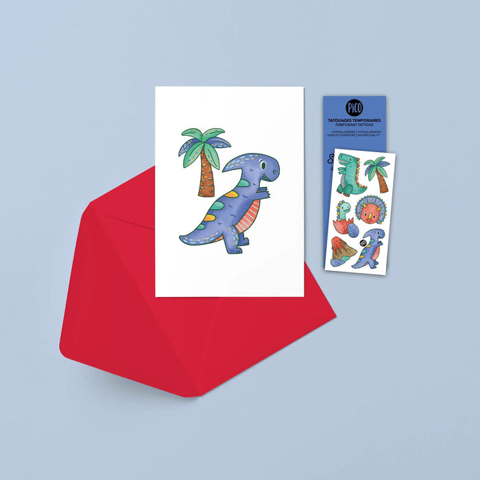 Greeting Card- T Rex