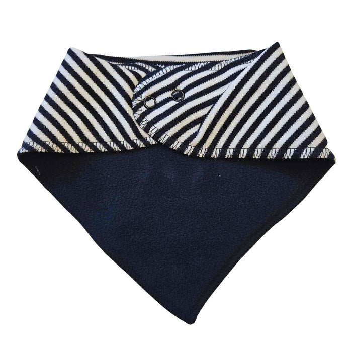 U of M Stripe Bandana Bib