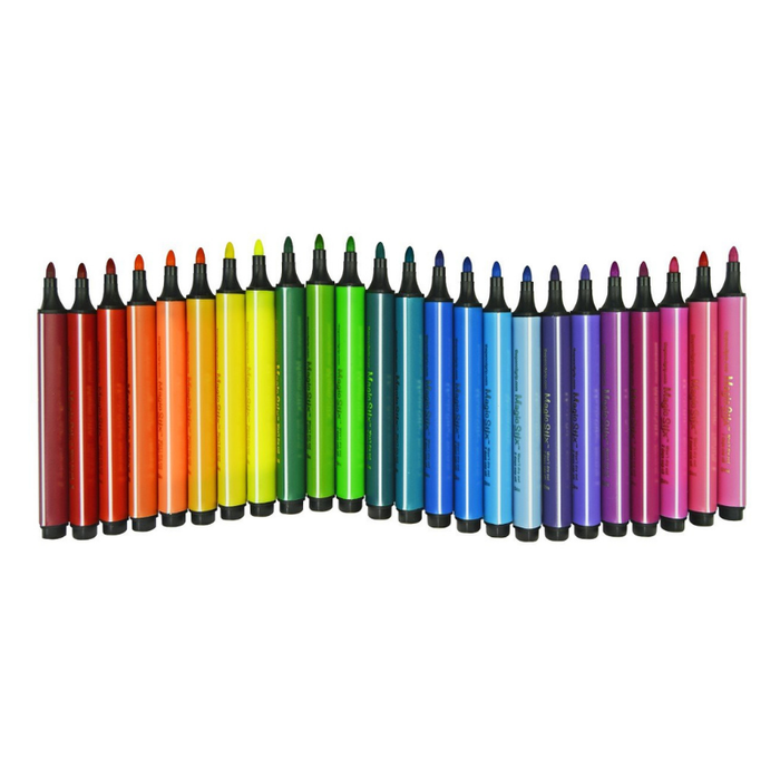 Triangular Magic Stix 24 Color Set