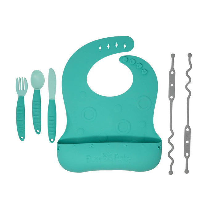 Busy Baby Bungee Big & Utensil Set