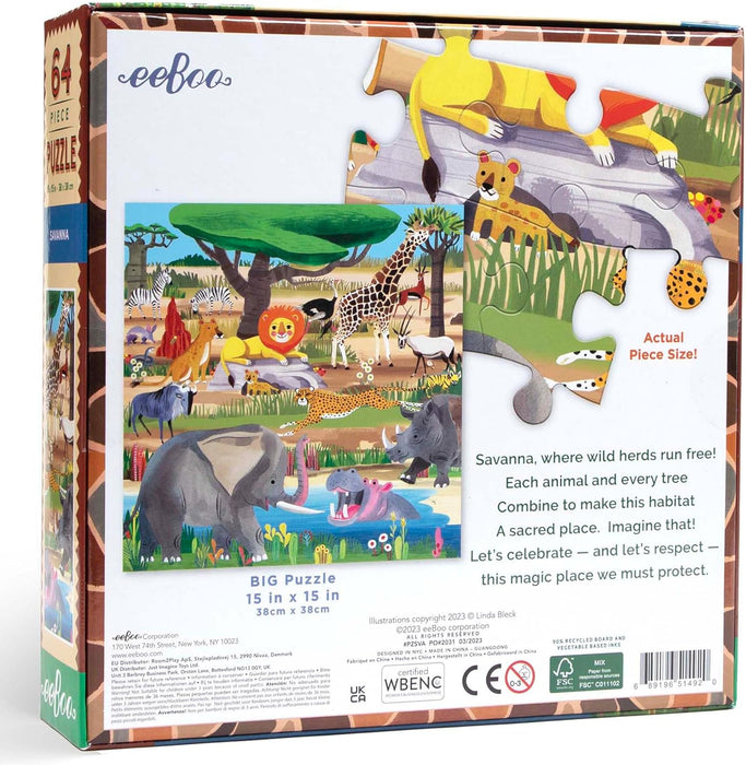 Savanna 64 Piece Puzzle