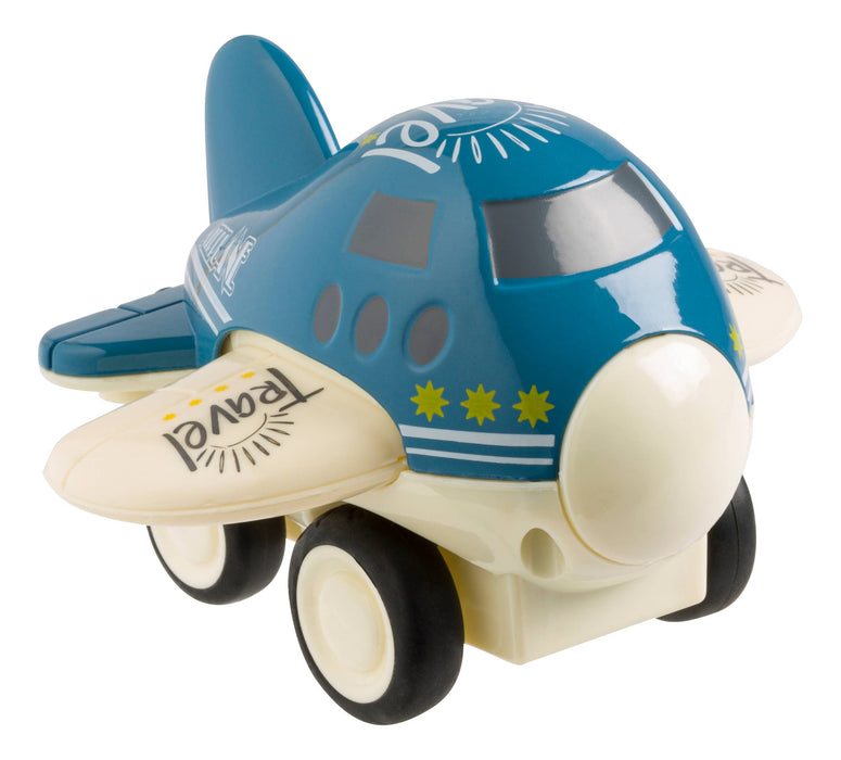 Mini Planes, 4-inch Die Cast, 4 Styles, Pull Back Action