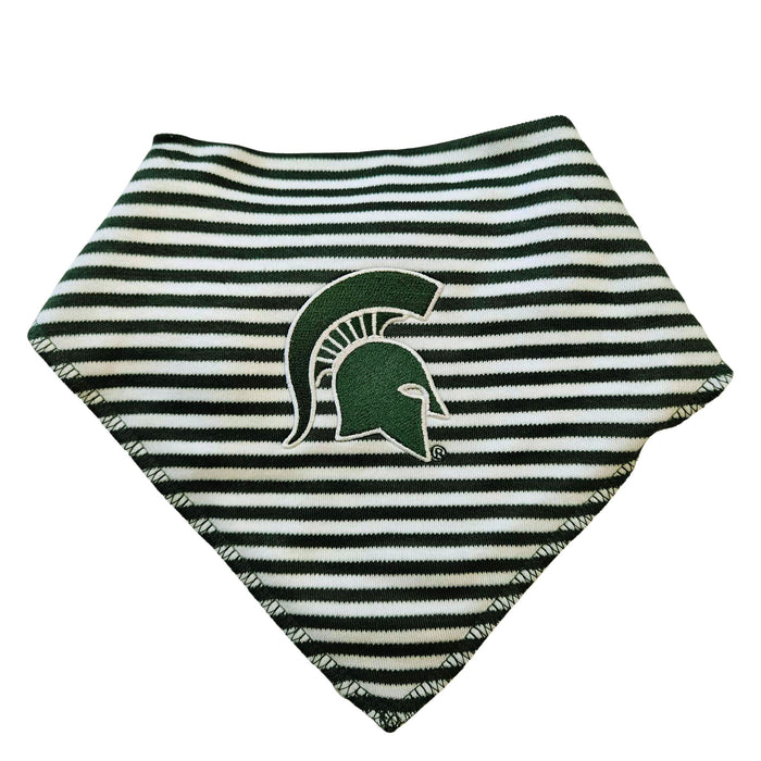 MSU Stripe Bandana Bib