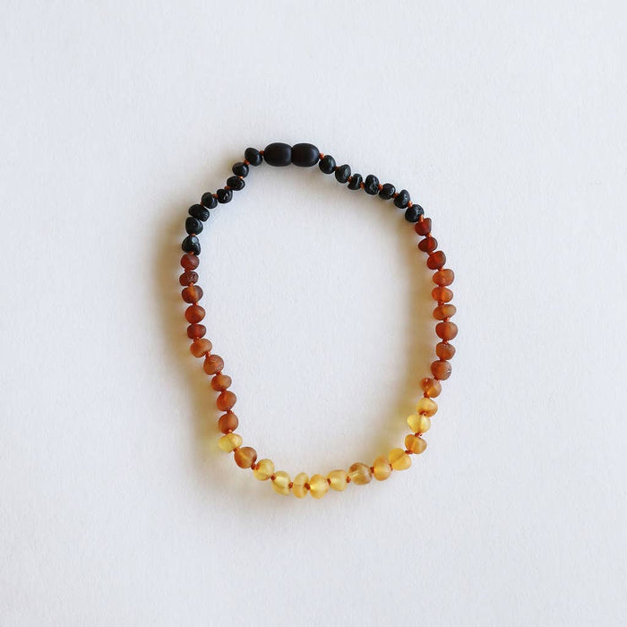 Polished Ombre Amber Necklace