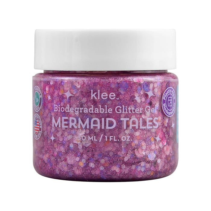 Mermaid Tales - Klee Biodegradable Glitter Gel,  1 oz