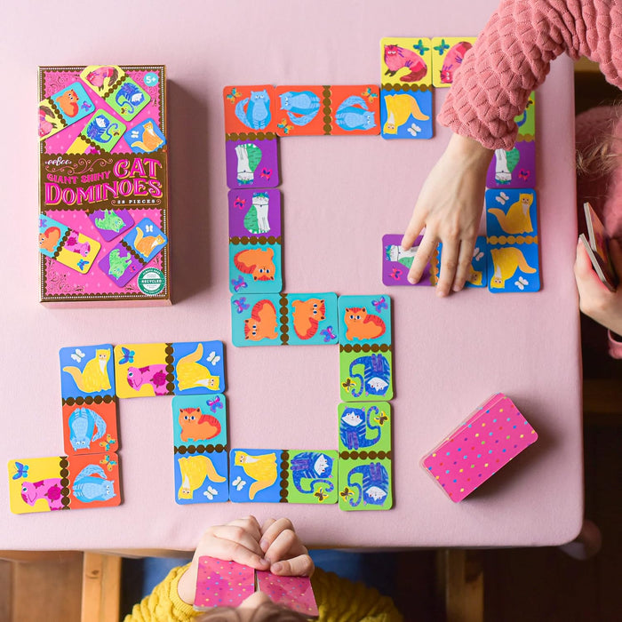 Giant Shiny Cat Dominoes Game