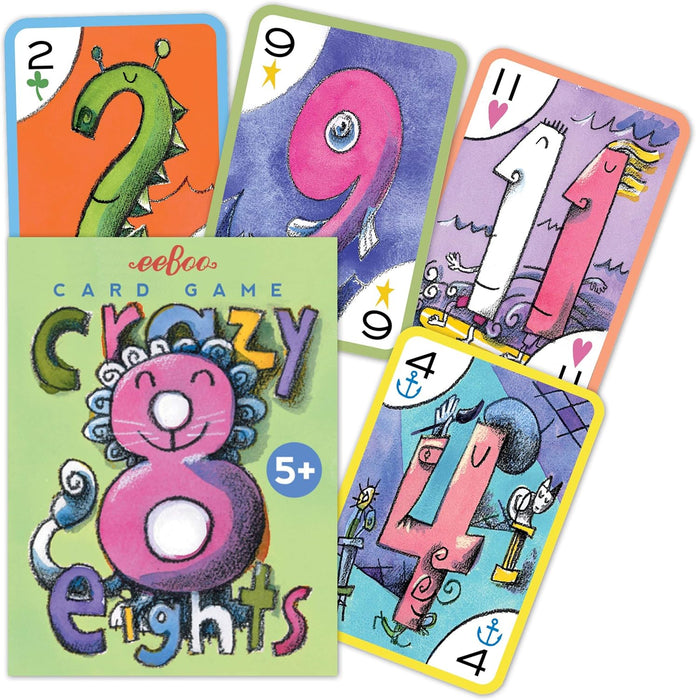 Crazy Eight Playing Cards