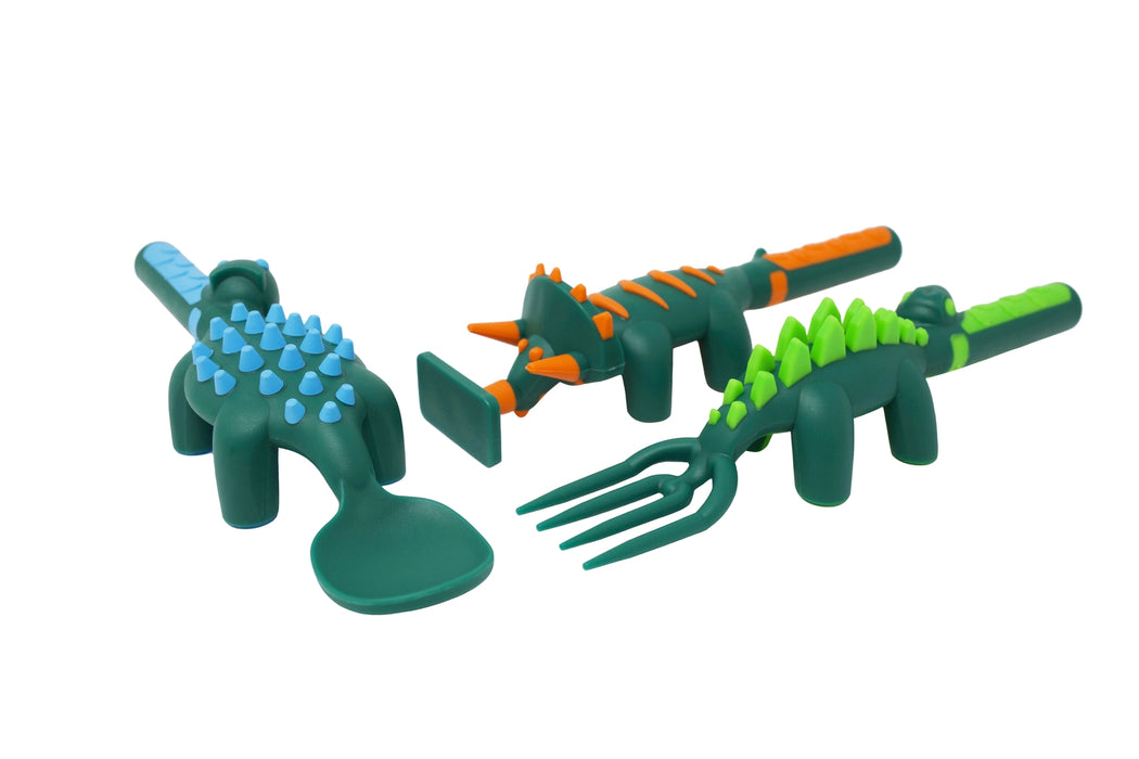 Constructive Eating Dino Utensil Set