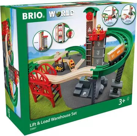 BRIO World Lift & Load Warehouse Set